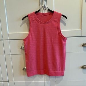 Lululemon Breeze By Muscle Tank II Glossy Pink 6